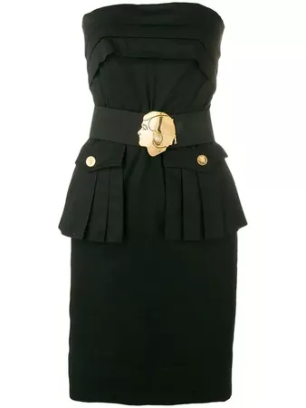 Chanel Vintage strapless belted short dress £1,550 - Fast Global Shipping, Free Returns