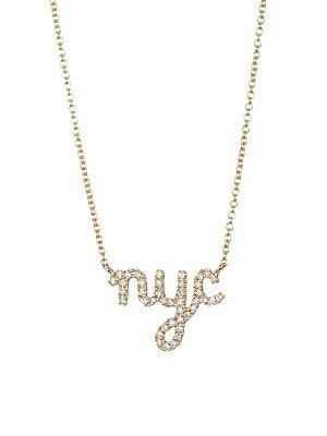 Jennifer Zeuner Jewelry - Love Charm Necklace - saks.com
