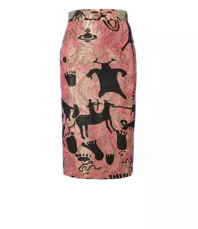 Vivienne Westwood Pink Pencil Skirt