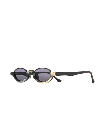 Rigards x Ziggy Chen oval-frame Sunglasses - Farfetch