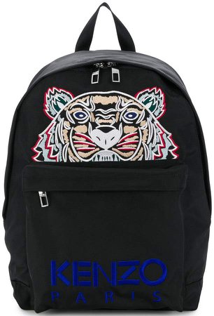 Tiger logo backpack