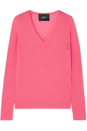 Marc Jacobs | Ribbed wool-blend sweater | NET-A-PORTER.COM