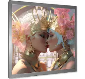 couples kissing wall art - Google Search