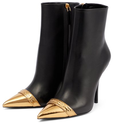 Tom Ford - Leather ankle boots | Mytheresa