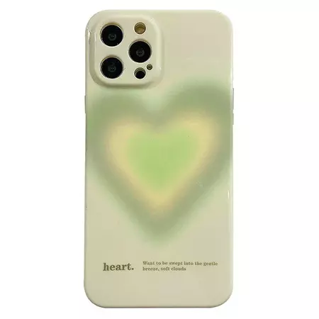 Green Heart iPhone Case | BOOGZEL CLOTHING – Boogzel Clothing