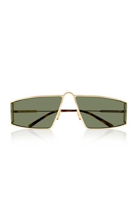 Metal-Frame Sunglasses By Saint Laurent | Moda Operandi