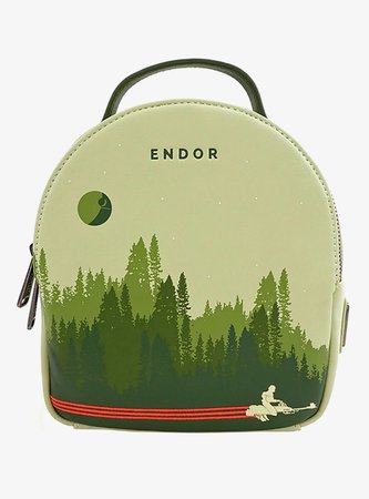 Star Wars Planet Endor Mini Backpack by Loungefly