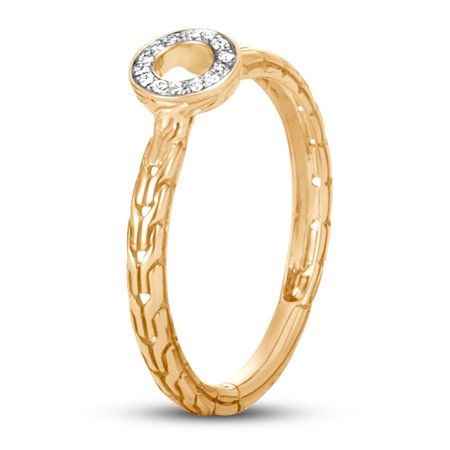 John Hardy Dot Diamond Ring 1/20 ct tw 18K Yellow Gold | Diamond Rings | Diamonds | Jared