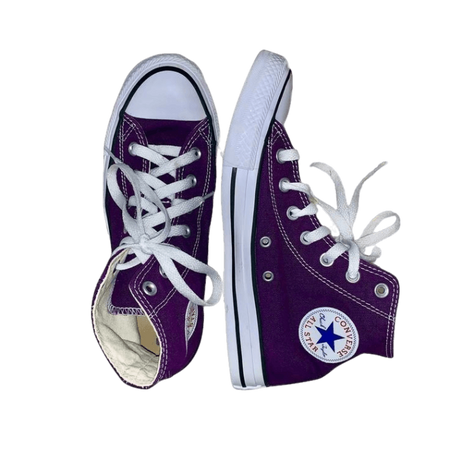 Purple Converse