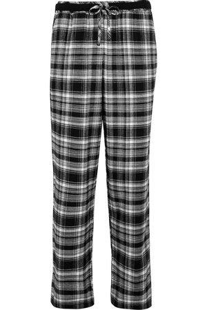DKNY | Plaid cotton-blend pajama pants | NET-A-PORTER.COM