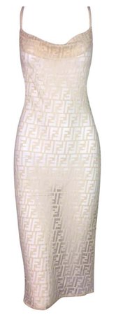 Fendi white dress