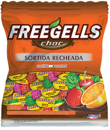 Freegells Bala Choc - Riclan