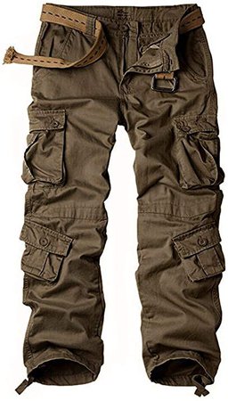 Amazon.com: Women's Tactical Pants, Casual Cargo Work Pants Military Army Combat Trousers 8 Pockets,Black Hawk camo,32(US 12): Clothing