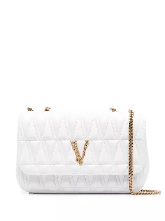 Versace Virtus Quilted Shoulder Bag - Farfetch