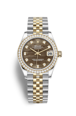 Rolex Datejust 31 Watch: Yellow Rolesor - combination of Oystersteel and 18 ct yellow gold - M278383RBR-0024