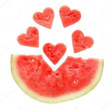 heart watermelon slice - Google Search