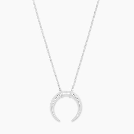 gorjana Jewelry | Cayne Crescent Pendant Necklace
