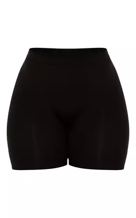 Shape Black Fitted Seamless Shorts