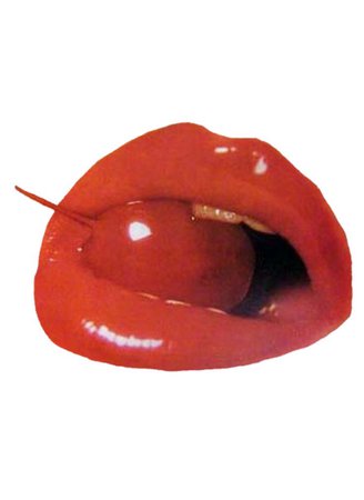 red cherries cherry lips lipstick png filler