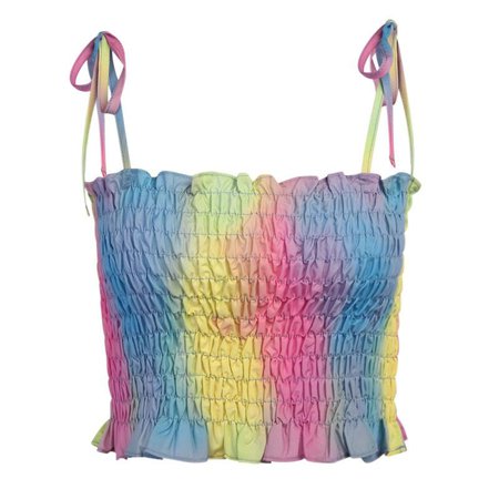 Rainbow Ruched Top | Own Saviour