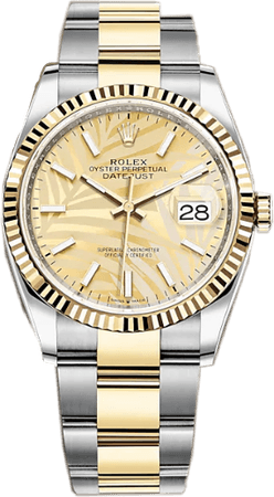 gold and silver Rolex