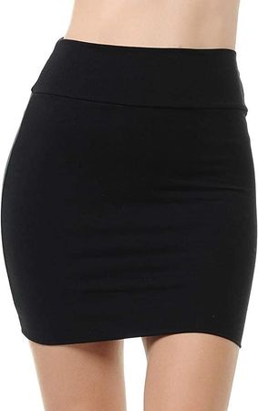 Amazon.com: Sweet Hearts Black Mini Pencil Skirt for Women- Above Knee Basic Bodycon Skirt Made in USA (Black, Medium) : Clothing, Shoes & Jewelry
