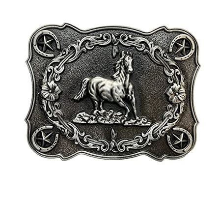 Amazon.com: Womens Belt Buckle Girls Western Cowgirl Horse Belt Buckles : Handmade Products