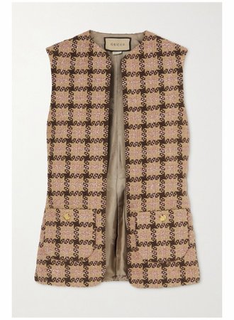 Gucci pattern waistcoat