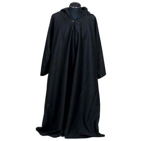 Hogwarts black robe.