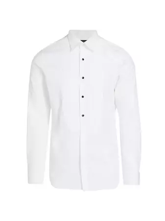 Shop Saks Fifth Avenue COLLECTION Bib Tuxedo Shirt | Saks Fifth Avenue