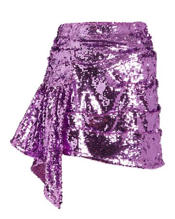 FOR LOVE & LEMONS Madeleine Sequin Mini Skirt