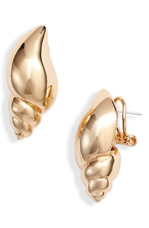 kate spade new york under the sea tulip shell stud earrings | Nordstrom