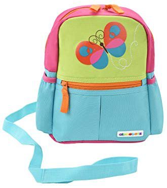 Amazon.com : Alphabetz Butterfly Toddler Backpack with Leash, Safety Harness, for Girl : Baby