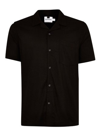 Black Revere Short Sleeve Shirt - Men's Shirts - Clothing - TOPMAN