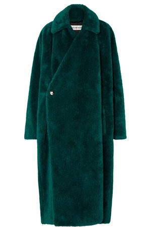 Balenciaga | Oversized faux fur coat | NET-A-PORTER.COM
