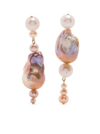 Completedworks Float Pearl Drop Earrings - Farfetch