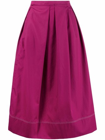 Marni A-Line Midi Pleated Skirt - Farfetch