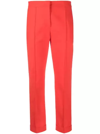 Moschino Cropped Tailored Trousers - Farfetch