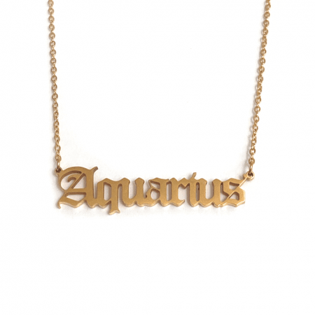 Aquarius Necklace - Mitushop