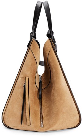 Hammock Suede & Leather Tote