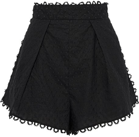 Melody Pleated Linen And Cotton-blend Shorts