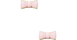 pink bow earrings - Google Search
