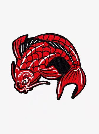 Koi Fish Red Patch