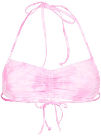 Frankies Bikinis X Sofia Richie Reed Tie-Dye Bikini Top | Farfetch.com