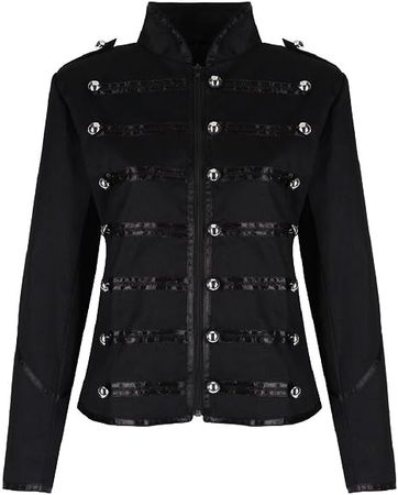 Amazon.com: Ro Rox Women's Ladies Steampunk Military Punk Parade Jacket : Clothing, Shoes & Jewelry
