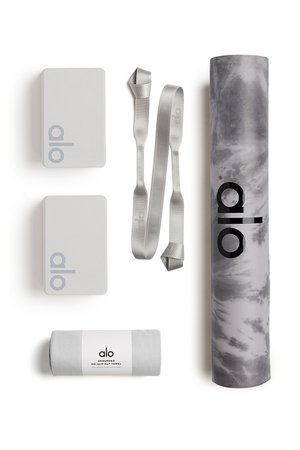 Essential Set - Grey Tie Dye | Alo Yoga