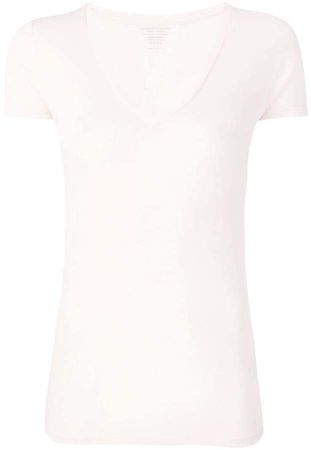 V-neck fitted T-shirt