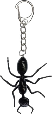 spider keychain