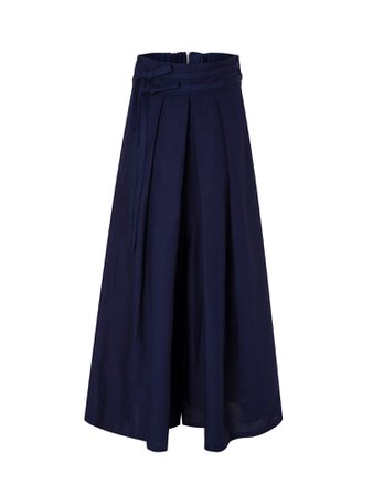 Hanbok Linen wide pants