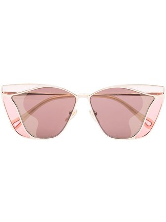 Chloé Eyewear Gemma oversized-frame Sunglasses - Farfetch